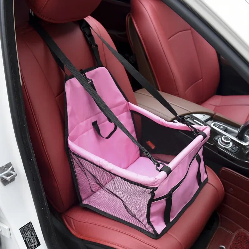 Protection Siege Voiture - PremiumDogBag™ - Rose - Dog en Vadrouille