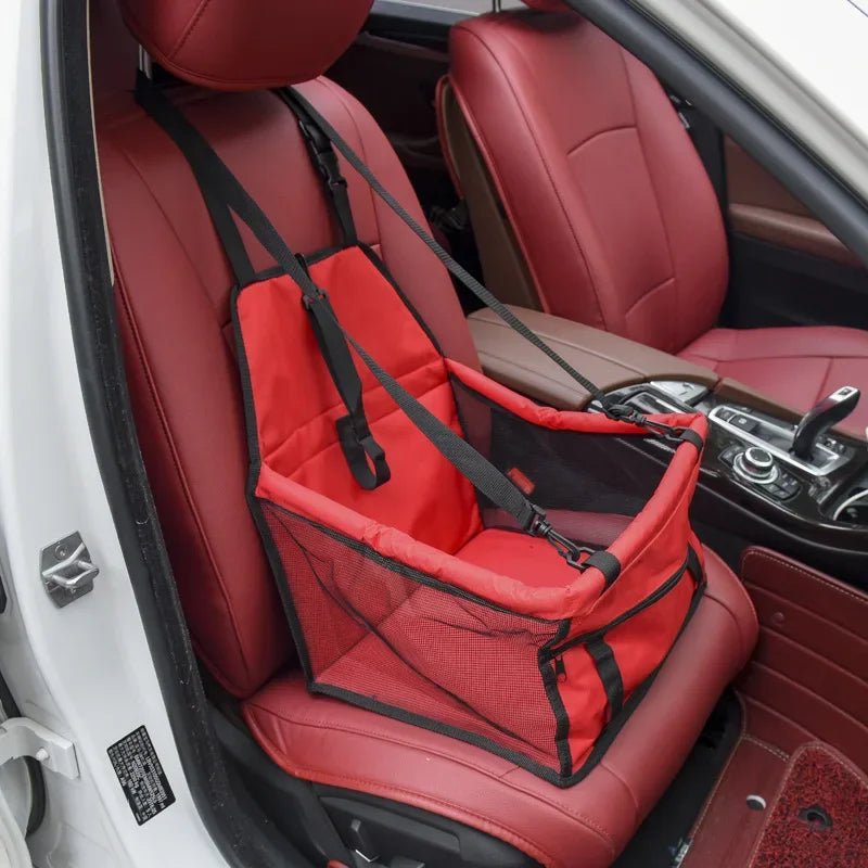 Protection Siege Voiture - PremiumDogBag™ - Rouge - Dog en Vadrouille